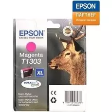 Картридж Epson C13T13034010/C13T13034012 для Epson Stylus Office BX625FWD/PX660/SX525WD/ WF-7525/B42WD пурпурный 765 стр