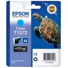 Картридж Epson C13T15724010 для принтера Stylus Photo R3000 голубой