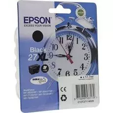 Картридж Epson C13T27114020/C13T27114022 для WF7110/7610 черный повышенной XL емкости