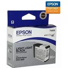 Картридж Epson C13T580900 для принтера Stylus Pro 3800 (80 ml) светло-светло-черный
