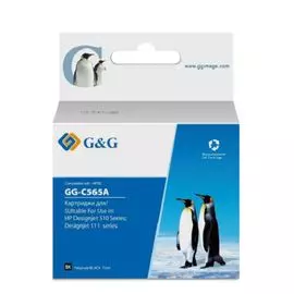 Картридж G&G GG-C565A струйный черный (72мл) для HP DJ 510