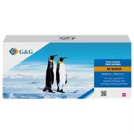 Картридж G&G GG-W2033X лазерный 415X пурпурный (6000стр.) для HP LJ M454/MFP M479