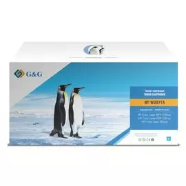 Картридж G&amp;G NT-W2071A лазерный голубой (700стр.) для HP Color Laser MFP 179fnw/178nw/150nw
