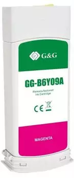 Картридж G&G GG-B6Y09A струйный 771C пурпурный для HP DesignJet Z6200