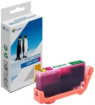 Картридж G&G GG-CD973AE струйный пурпурный (14.6мл) для HP Officejet 6000/6000Wireless/6500/6500Wireless
