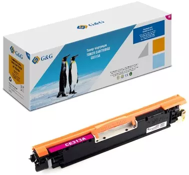 Картридж G&G GG-CE313A для HP LJ CP1025 , пурпурный (1000 стр.) (CE313A)