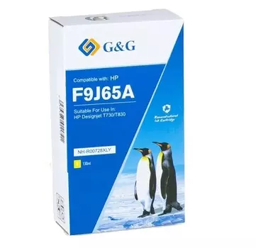 Картридж G&G GG-F9J65A 728 для DJ Т730/Т830, желтый (130мл)