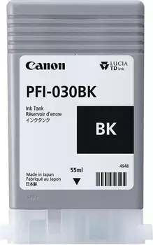 Картридж G&G GG-PFI030BK аналог Canon PFI030BK (3489C001) черный 55ml