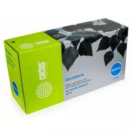 Картридж голубой Cactus CS-CE341AR