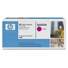 Картридж HP 124A Q6003A для принтера color LaserJet 1600/2600N/M1015/M1017 пурпурный 2000 страниц