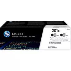 Картридж HP 201X CF400XD для HP CLJ Pro M252, M277, черный x2уп., 5600стр.