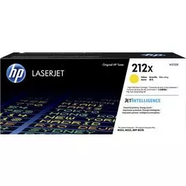 Картридж HP 212X W2122X желтый, 10000 страниц, для Color LaserJet Enterprise M555dn