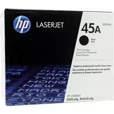 Картридж HP 45A Q5945A для LJ 4345mfp, черный (up to 18,000 pages)