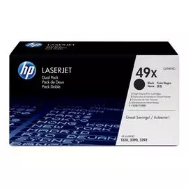 Картридж HP 49X Q5949XD для принтера LaserJet 1320 (двойная упаковка)