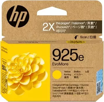 Картридж HP 4K0W2PE G25e EvoMore Yellow (for HP OfficeJet Pro 8123)