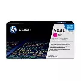 Картридж HP 504A CE253A для принтера color LaserJet CCM3530/CP3525 пурпурный