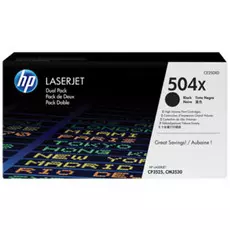 Картридж HP 504X CE250XD для СLJ CM3530/CP3525 (2х10500 стр) Dual Pack