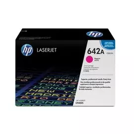 Картридж HP 642A CB403A для принтера Color LaserJet CP4005 пурпурный ( 7500 страниц)