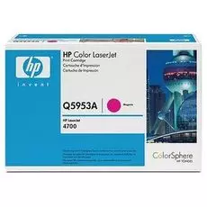 Картридж HP 643A Q5953A для принтера Color LaserJet 4700 пурпурный (10000 page)
