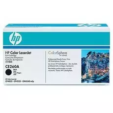 Картридж HP 647A CE260A для принтера Color LaserJet Enterprise CP4525/4025,чёрный,8500 стр