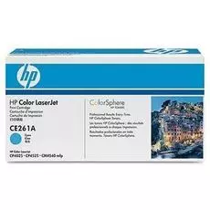 Картридж HP 648A CE261A для принтера Color LaserJet Enterprise CP4525/4025,голубой 11 000 стр