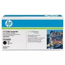 Картридж HP 649X CE260X для принтера Color LaserJet Enterprise CP4525dn,чёрный 17 000 стр