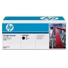 Картридж HP 650A CE270A для принтера Color LaserJet Enterprise CP5520/5525/Enterprise M750, чёрный, 13500 стр
