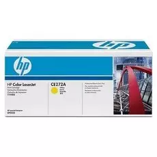 Картридж HP 650A CE272A для принтера Color LaserJet Enterprise CP5520/5525/Enterprise M750, жёлтый, 15 000 стр