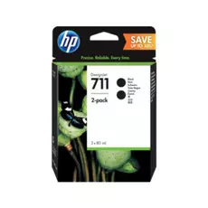 Картридж HP 711 P2V31A для DJ T120/T520 (2 шт. CZ133A), 2*80 мл, черные