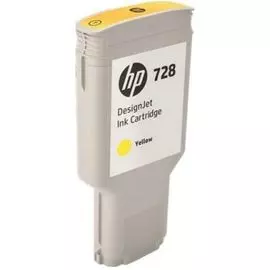 Картридж HP 728 F9K15A жёлтый для HP DJ T730, T830 (300мл)