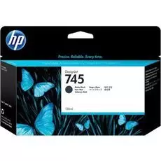 Картридж HP 745 F9J99A черный матовый (130 мл) для HP DesignJet Z2600, Z5600