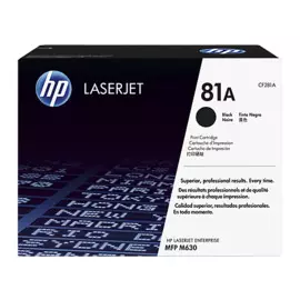 Картридж HP 81A CF281A для LaserJet Pro MFP M630dn/f/h/z чёрный 10500 стр