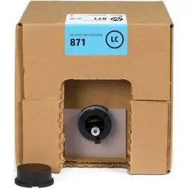 Картридж HP 871C G0Y83C светло-голубой (3л) для HP Latex 375, 370, 570