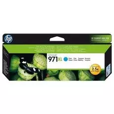 Картридж HP 971XL CN626AE cyan для Officejet Pro X451dw/X476dw/X551dw/X576dw 6600 стр