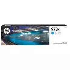 Картридж HP 973X F6T81AE для HP PW Pro 477dw, 452dw (7000стр.), голубой