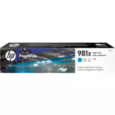 Картридж HP 981X L0R09A для HP Color PageWide Ent Flow MFP 586, 566, голубой