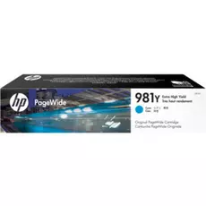 Картридж HP 981Y L0R13A для HP Color PageWide Ent Flow MFP 586, 566, голубой