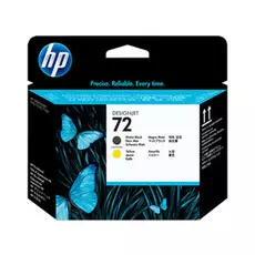 Картридж HP C9384A №72 для T1100/610 (печатающая головка матовый чёрный и жёлтый)