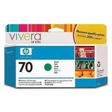 Картридж HP C9457A №70 зелёный , ёмкость 130 мл, для плоттера Z3100