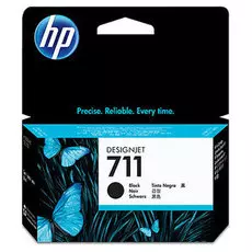 Картридж HP CZ129A №711 для принтеров HP Designjet T120.T520,T525, черный, 38мл