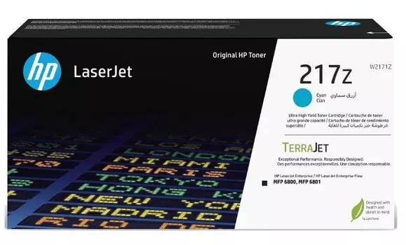 Картридж HP W2171Z 217Z голубой, 24000 стр