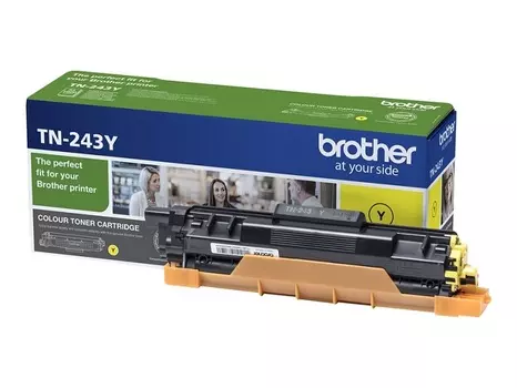 Картридж лазерный Brother TN243Y желтый (1000стр.) для Brother DCP-9010 HL-3040/3050/3070 MFC-9010/9120/9320