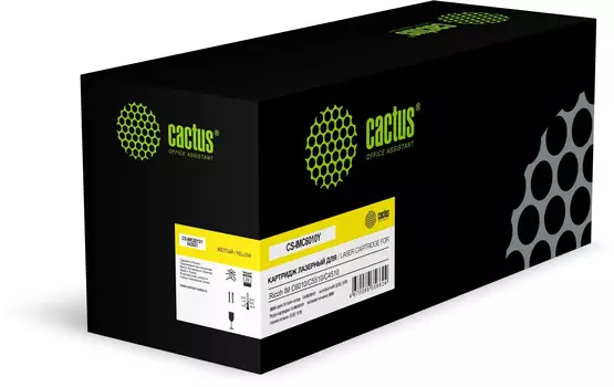 Картридж лазерный Cactus 842531 CS-IMC6010Y желтый (28000стр.) для Ricoh IM C6010/C5510/C4510 с чипом