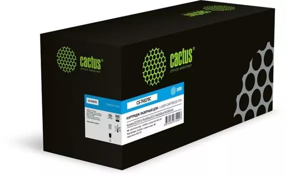 Картридж лазерный Cactus CS-TK5370C TK-5370C голубой (5000стр.) для Kyocera ECOSYS PA3500cx/ECO MA35