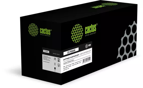 Картридж лазерный Cactus TK-8545K черный (30000стр.) для Kyocera TASKalfa 4054ci