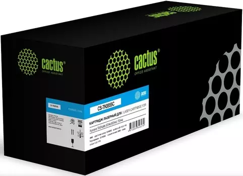 Картридж лазерный Cactus TK-8555C голубой (24000стр.) для Kyocera TASKalfa 5054ci/6054ci/7054ci