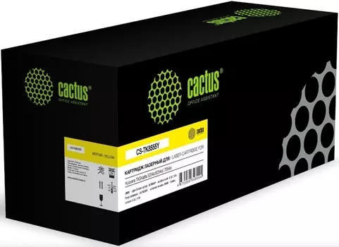 Картридж лазерный Cactus TK-8555Y желтый (24000стр.) для Kyocera TASKalfa 5054ci/ 6054ci/7054ci