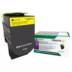 Картридж Lexmark 71B50Y0 2300 стр. желтый для CS317dn, CS417dn, CS517de, CX317dn, CX417dn, CX517de
