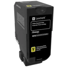 Картридж Lexmark 74C5SYE с тонером желтого цвета стандартной емкости для организаций (7000 стр.) для CX725de, CX725dhe, CS725de, CS720de