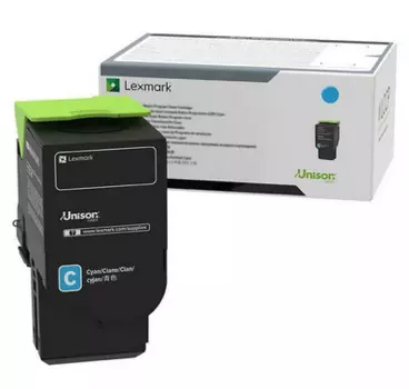 Картридж Lexmark 78C5UCE голубой, для Lexmark CS521dn, CS622de, CX522ade, CX622ade, CX625ade/adhe, 7000 копий
